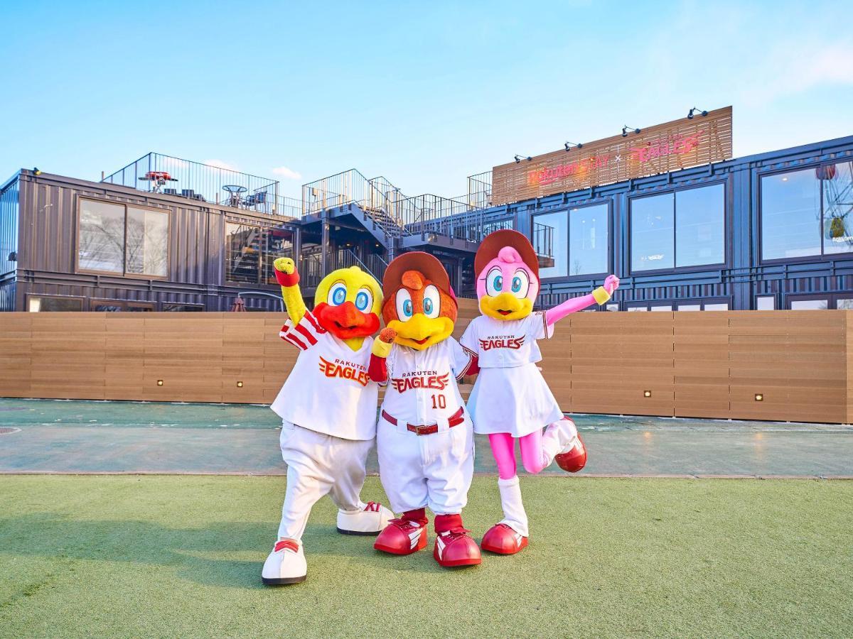 Rakuten Stay X Eagles 202 With Roof Balcony Sendai Zewnętrze zdjęcie